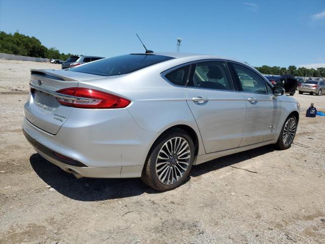 3FA6P0RU2JR242159 - 2018 FORD FUSION TITANIUM/PLATINUM HEV SILVER photo 3