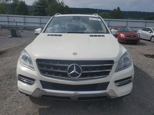 4JGDA5HB7DA197231 - 2013 MERCEDES-BENZ ML 350 4MATIC WHITE photo 5