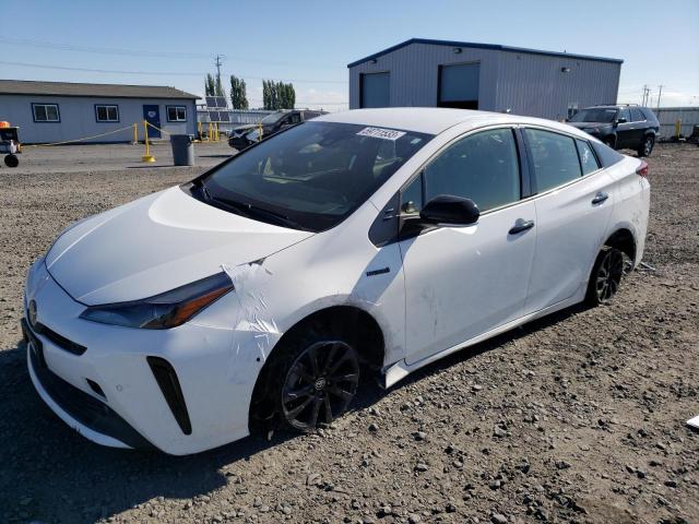 JTDL9MFU5N3033117 - 2022 TOYOTA PRIUS LE WHITE photo 1