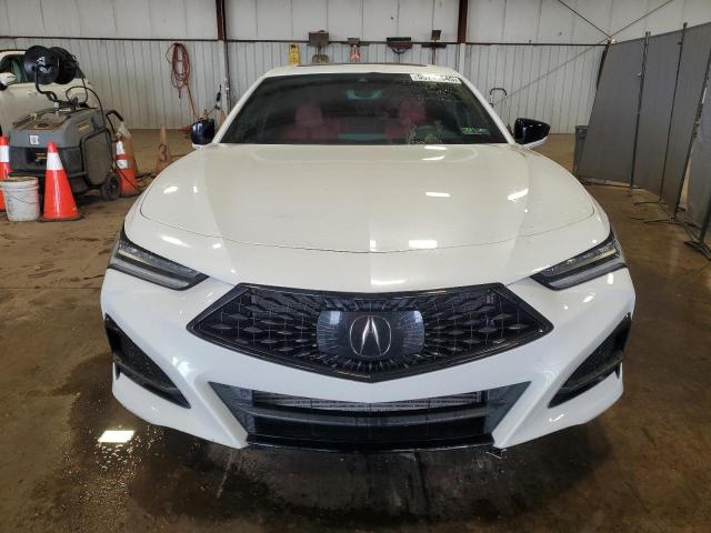19UUB5F58MA013687 - 2021 ACURA TLX TECH A WHITE photo 5