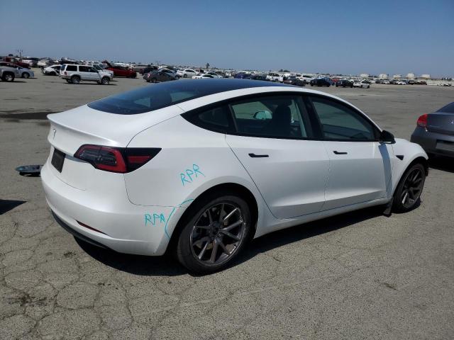 5YJ3E1EA7PF549504 - 2023 TESLA MODEL 3 白色 照片 3