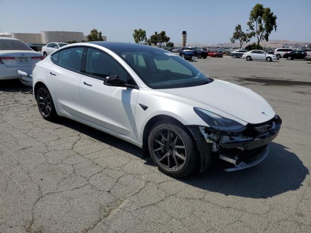 5YJ3E1EA7PF549504 - 2023 TESLA MODEL 3 白色 照片 4