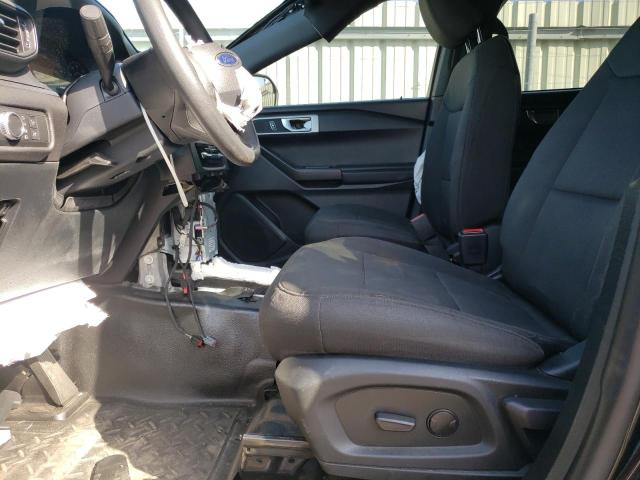 1FM5K8AW2MNA11748 - 2021 FORD EXPLORER POLICE INTERCEPTOR BLACK photo 7