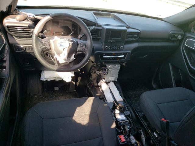 1FM5K8AW2MNA11748 - 2021 FORD EXPLORER POLICE INTERCEPTOR BLACK photo 8