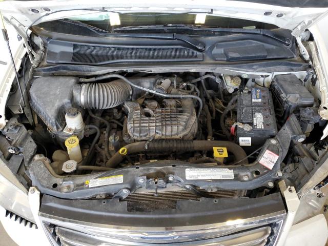 2A4RR8DG6BR658296 - 2011 CHRYSLER TOWN & COU TOURING L WHITE photo 11