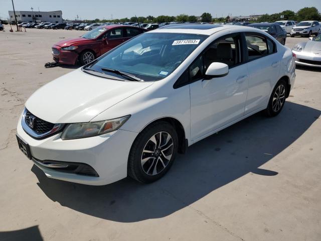 2HGFB2F82DH544063 - 2013 HONDA CIVIC EX Ақ фото 1