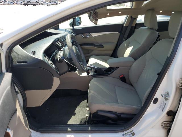 2HGFB2F82DH544063 - 2013 HONDA CIVIC EX Ақ фото 7
