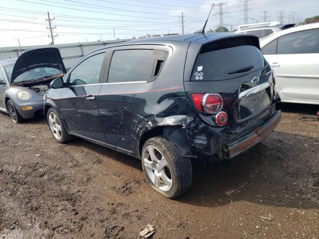 1G1JE6SB3E4178453 - 2014 CHEVROLET SONIC LTZ BLACK photo 2