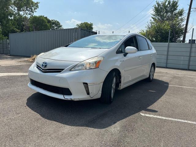 JTDZN3EU5D3260842 - 2013 TOYOTA PRIUS V WHITE photo 2