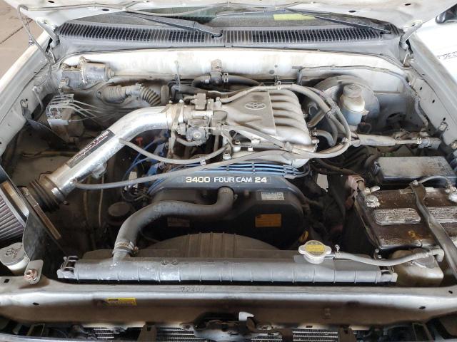 5TEGN92N43Z287490 - 2003 TOYOTA TACOMA DOUBLE CAB PRERUNNER SILVER photo 11