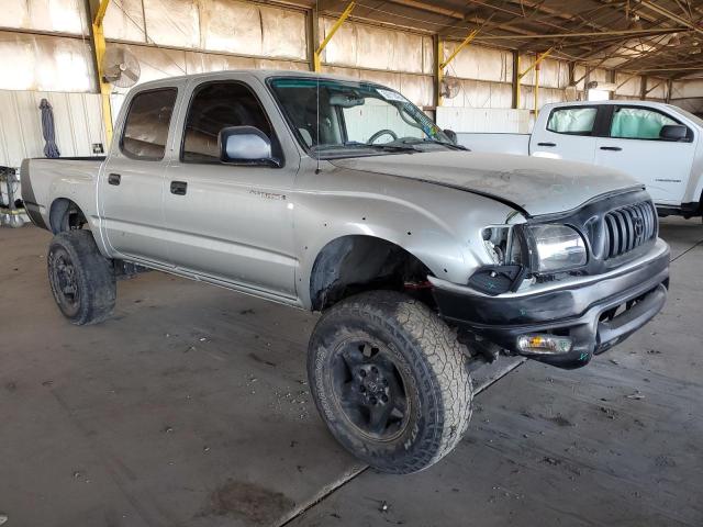 5TEGN92N43Z287490 - 2003 TOYOTA TACOMA DOUBLE CAB PRERUNNER SILVER photo 4
