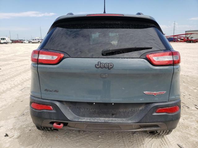 1C4PJMBS1FW599451 - 2015 JEEP CHEROKEE TRAILHAWK GRAY photo 6