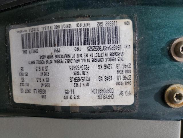 1B4GP54R3TB252525 - 1996 DODGE GRAND CARA LE GREEN photo 14