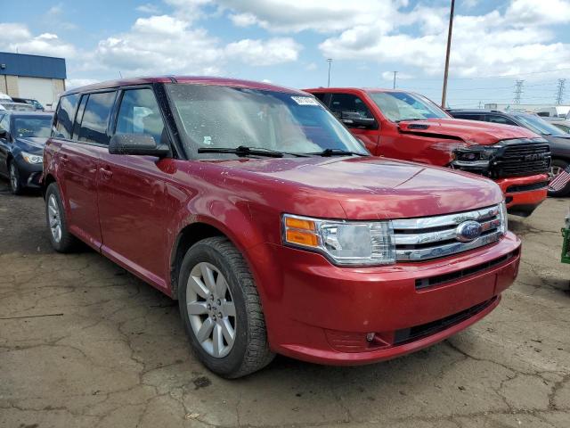 2FMDK51CX9BA32141 - 2009 FORD FLEX SE MAROON photo 4