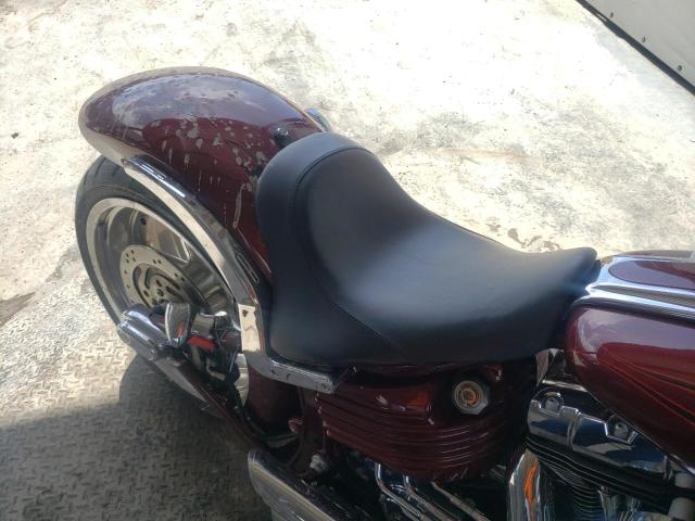 1HD1JK5139Y021078 - 2009 HARLEY-DAVIDSON FXCWC BURGUNDY photo 6