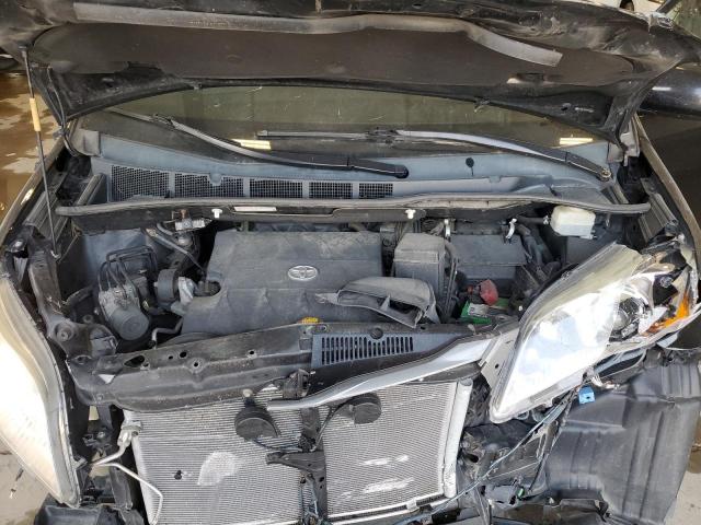 5TDYK3DC5CS197462 - 2012 TOYOTA SIENNA XLE BLACK photo 12