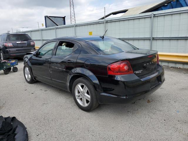 1C3CDZCG2DN663548 - 2013 DODGE AVENGER SXT BLACK photo 2