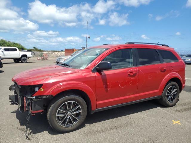 3C4PDCAB3JT506463 - 2018 DODGE JOURNEY SE RED photo 1