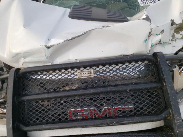 1GT424C83CF102804 - 2012 GMC SIERRA K3500 SLT WHITE photo 11