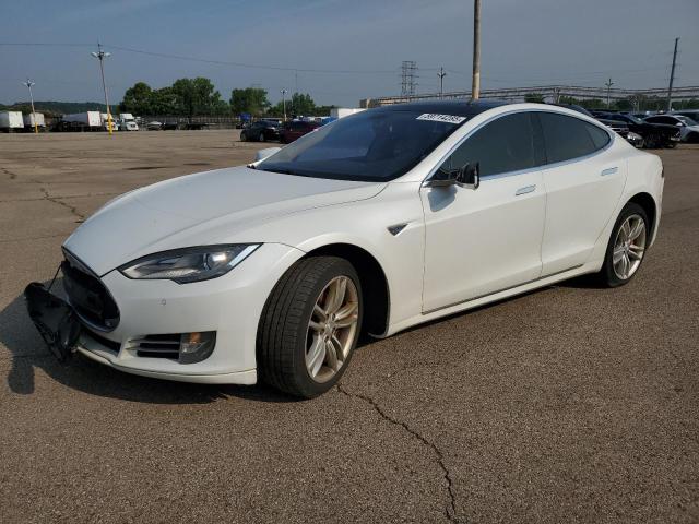 5YJSA1S1XEFP36633 - 2014 TESLA MODEL S 白色 照片 1