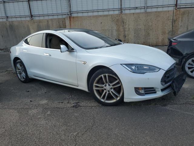 5YJSA1S1XEFP36633 - 2014 TESLA MODEL S 白色 照片 4