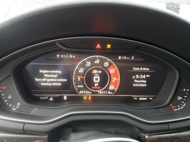 WAUP4AF50JA002562 - 2018 AUDI S5 PREMIUM PLUS BLACK photo 9