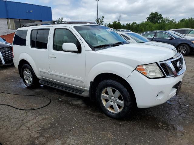 5N1AR18BX8C645881 - 2008 NISSAN PATHFINDER S WHITE photo 4