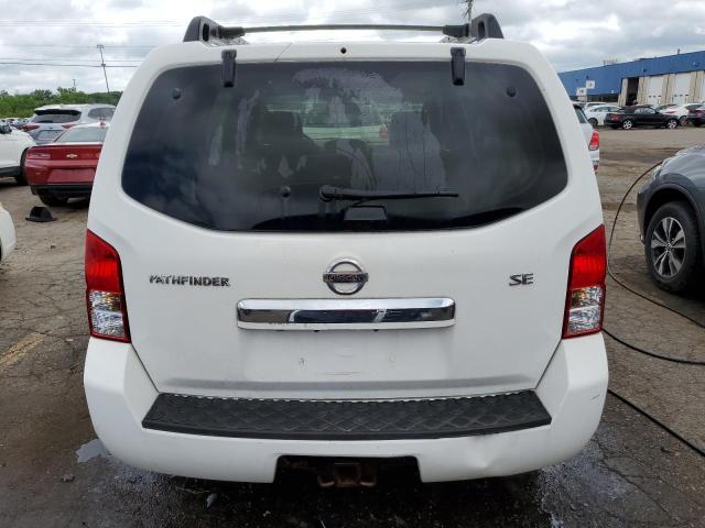 5N1AR18BX8C645881 - 2008 NISSAN PATHFINDER S WHITE photo 6