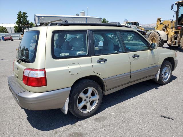 JF1SF65522H748919 - 2002 SUBARU FORESTER S GOLD photo 3