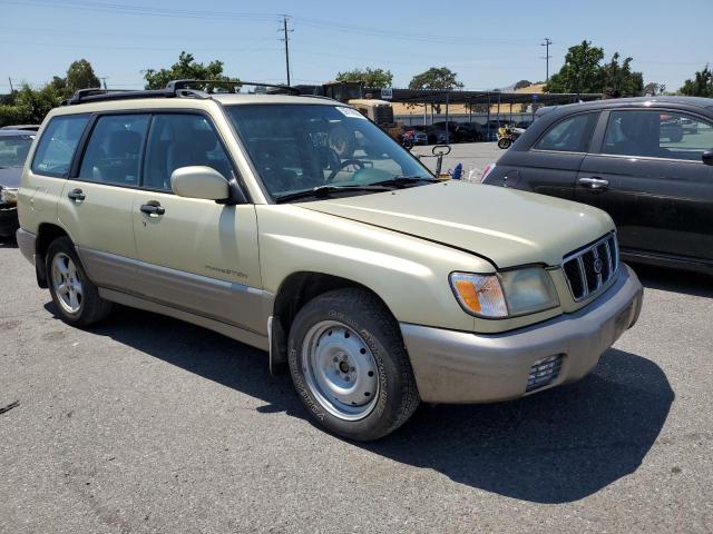 JF1SF65522H748919 - 2002 SUBARU FORESTER S GOLD photo 4