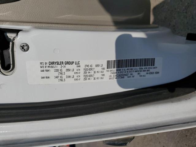 2C4RC1BG2ER294657 - 2014 CHRYSLER TOWN & COU TOURING 白色 照片 10