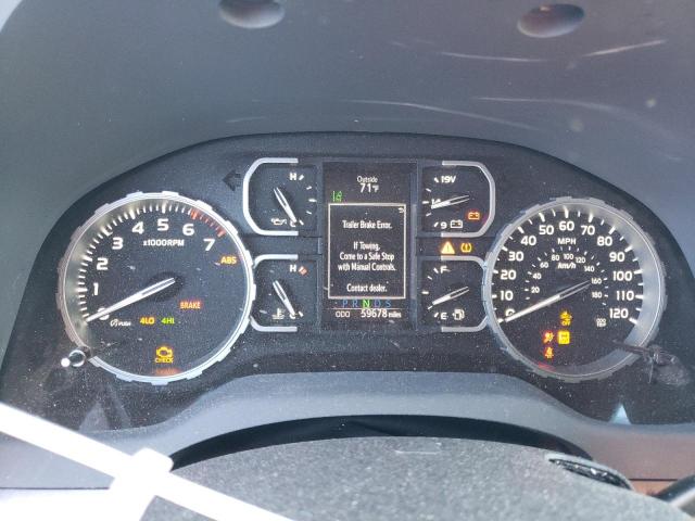 5TFUY5F19LX891599 - 2020 TOYOTA TUNDRA DOUBLE CAB SR/SR5 SILVER photo 9