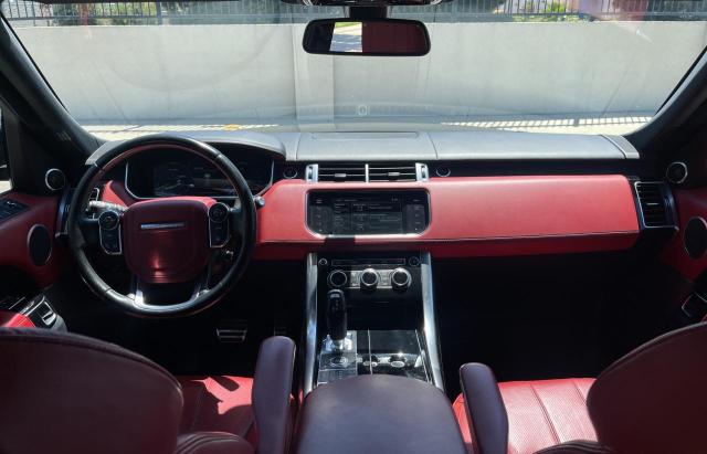 SALWV2TF0FA621354 - 2015 LAND ROVER RANGE ROVE AUTOBIOGRAPHY BLACK photo 9