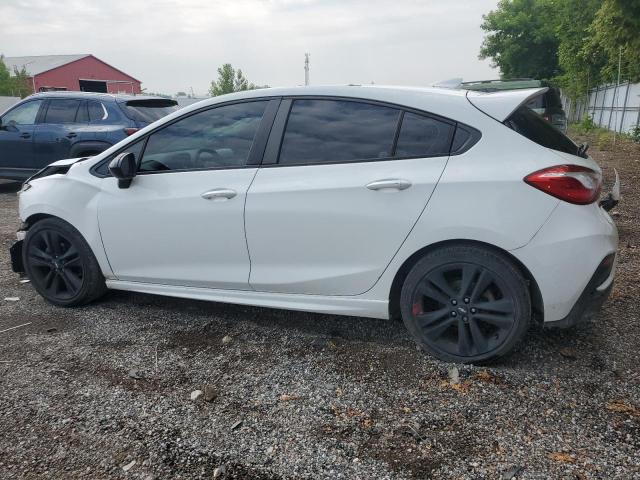 3G1BE6SM4JS533565 - 2018 CHEVROLET CRUZE LT أبيض صورة 2