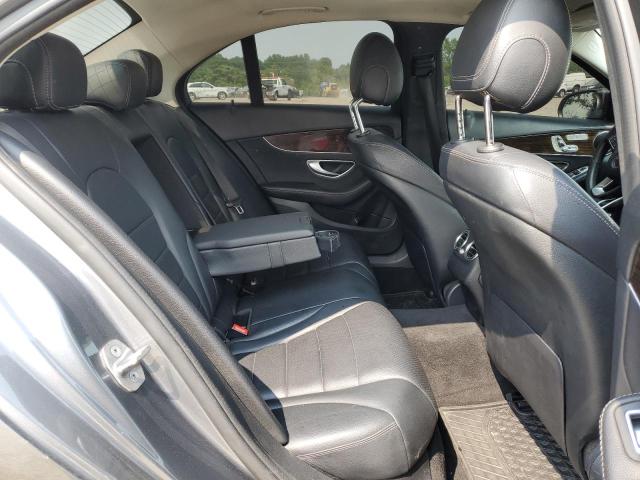 55SWF4KB7JU247886 - 2018 MERCEDES-BENZ C 300 4MATIC GRAY photo 10