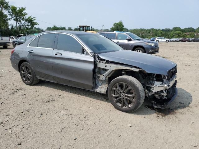 55SWF4KB7JU247886 - 2018 MERCEDES-BENZ C 300 4MATIC GRAY photo 4