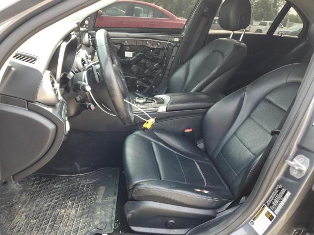 55SWF4KB7JU247886 - 2018 MERCEDES-BENZ C 300 4MATIC GRAY photo 7