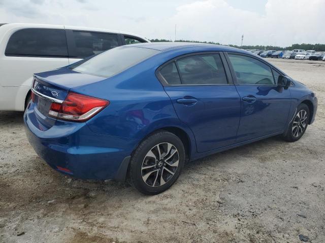 19XFB2F86FE053301 - 2015 HONDA CIVIC EX BLUE photo 3
