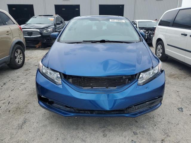 19XFB2F86FE053301 - 2015 HONDA CIVIC EX BLUE photo 5
