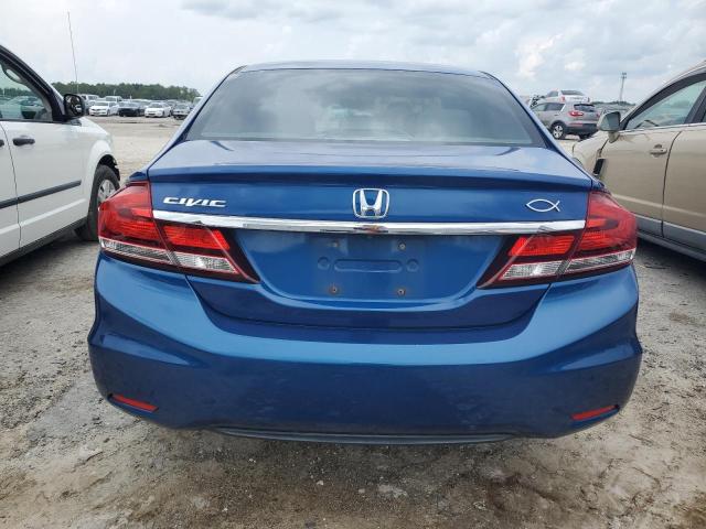 19XFB2F86FE053301 - 2015 HONDA CIVIC EX BLUE photo 6