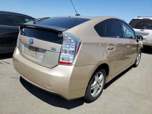 JTDKN3DU7A0170141 - 2010 TOYOTA PRIUS GOLD photo 3