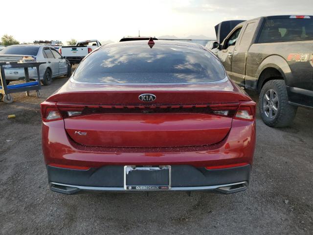 5XXG24J20MG006000 - 2021 KIA K5 LX RED photo 6