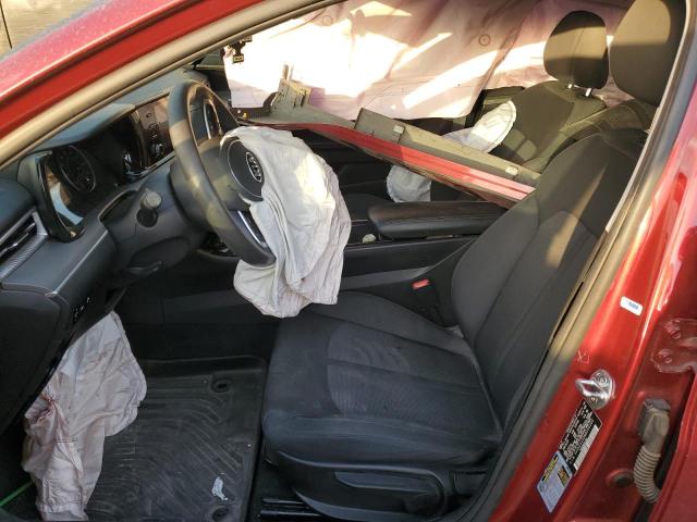 5XXG24J20MG006000 - 2021 KIA K5 LX RED photo 7