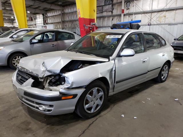 KMHDN56D65U148384 - 2005 HYUNDAI ELANTRA GLS SILVER photo 1