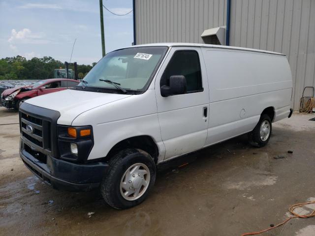 1FTNS14W78DA30850 - 2008 FORD ECONOLINE E150 VAN WHITE photo 1