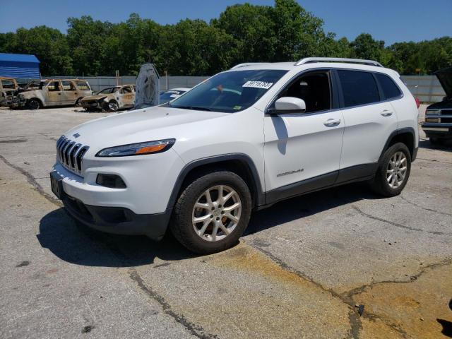 1C4PJMCB8FW739204 - 2015 JEEP CHEROKEE LATITUDE WHITE photo 1