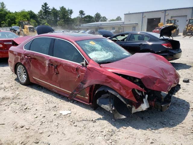 1VWBT7A31HC043061 - 2017 VOLKSWAGEN PASSAT SE BURGUNDY photo 4