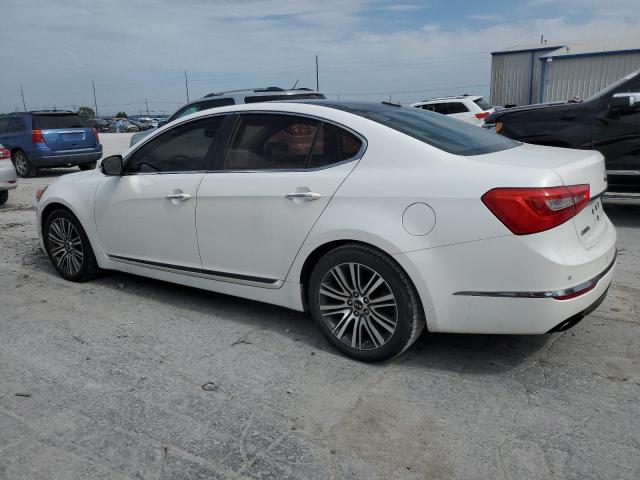 KNALN4D71E5120930 - 2014 KIA CADENZA PREMIUM WHITE photo 2