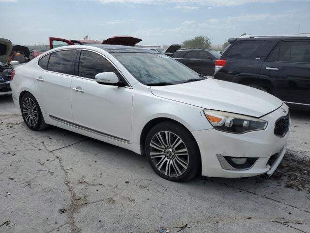 KNALN4D71E5120930 - 2014 KIA CADENZA PREMIUM WHITE photo 4