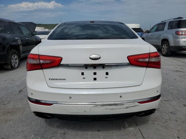 KNALN4D71E5120930 - 2014 KIA CADENZA PREMIUM WHITE photo 6